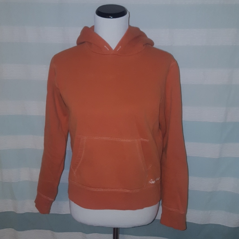 Orange Pullover Sweatshirt - image 1